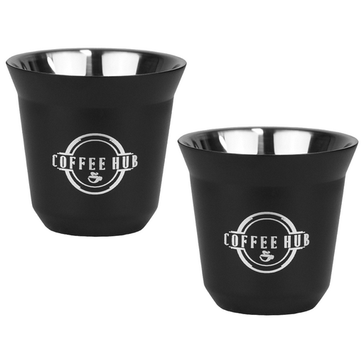 Duo Recycled Espresso Cup Set - Custom Promotional Product