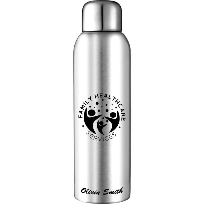 Guzzle 800ml Stainless Sports Bottle - Custom Promotional Product