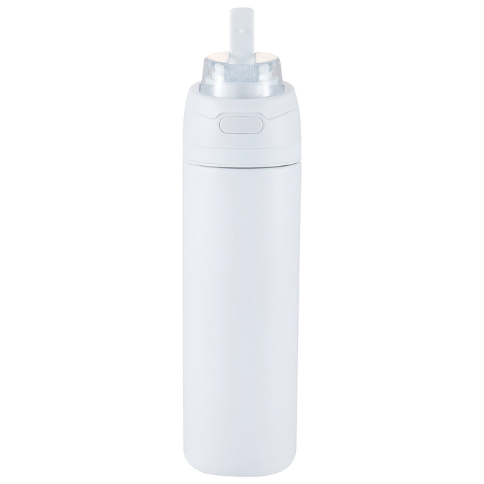 Elvin 900ml Recycled Stainless Flip Straw Bottle - Custom Promotional Product