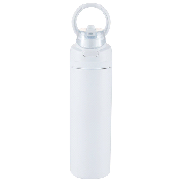 Elvin 900ml Recycled Stainless Flip Straw Bottle - Custom Promotional Product