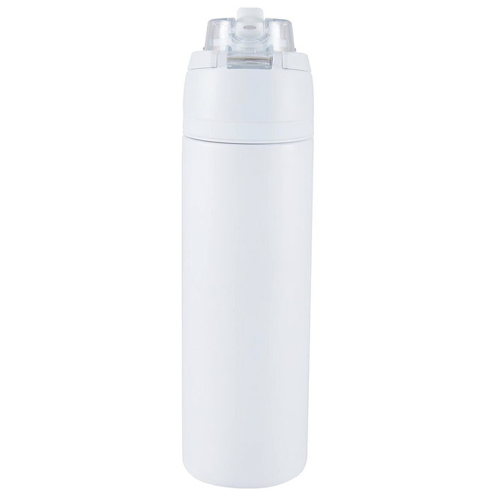 Elvin 900ml Recycled Stainless Flip Straw Bottle - Custom Promotional Product