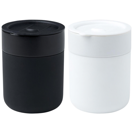 Java 330 ml Ceramic Tumbler w/ Silicone Wrap - Custom Promotional Product