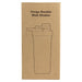 Forge Double Wall Shaker 750ml - A drink bottle in a plain cardboard box, featuring a lid and a logo, designed for shaking beverages.