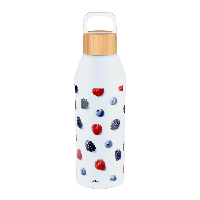 Aspen Recycled Bottle with Bamboo Lid - 1L - Custom Promotional Product