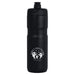 Sprint Sport Bottle 750ml - A drink bottle in matte black with a screw-on lid and a logo on the front. It holds 750ml.