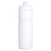 Sprint Sport Bottle 750ml - A drink bottle in white, featuring a flip-top lid and an ergonomic design, with a branding logo on the side.