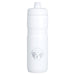 Sprint Sport Bottle 750ml - A drink bottle in white with a secure screw cap and a logo printed on the front. Holds 750ml of liquid.
