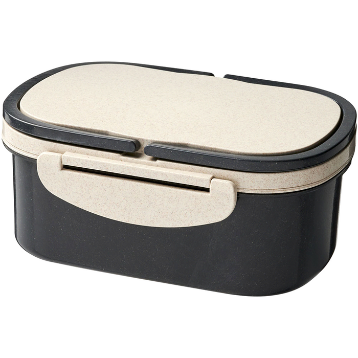 Plastic & Wheat Straw Lunch Box - Custom Promotional Product