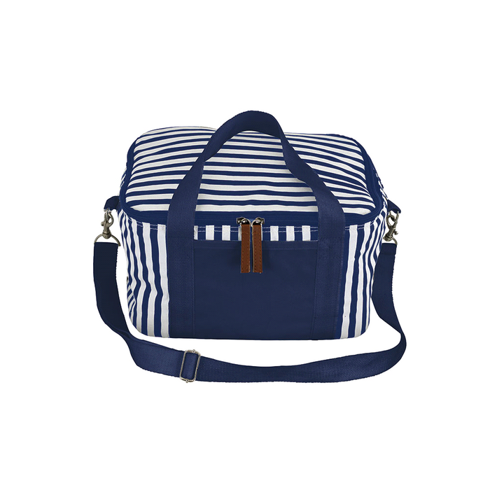 Striped Cotton Canvas Cooler 16L - Custom Promotional Product