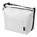Caribou Drift Recycled 9 Can Lunch Cooler - A grey cooler bag with a black strap and a front pocket, featuring a logo.