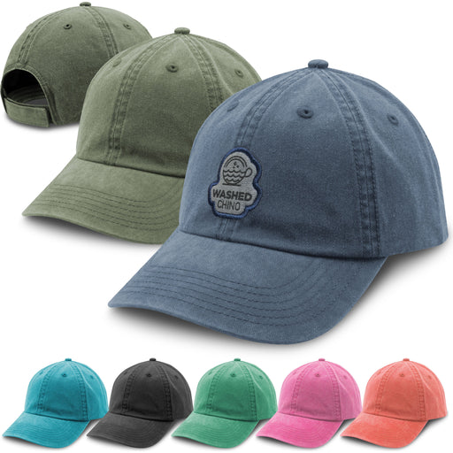 Washed Chino Cap - Custom Promotional Product
