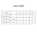 Plush Doll Raglan T-Shirt - A size chart detailing measurements for a Plush Doll Raglan T-Shirt, including sleeve length and chest width.