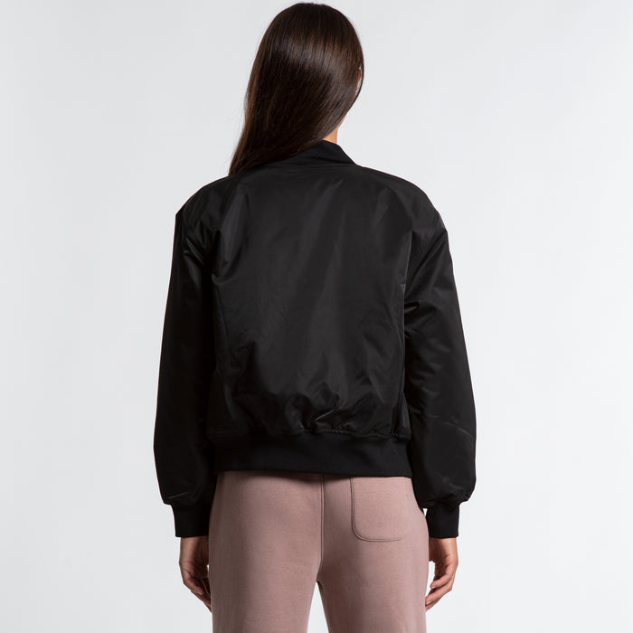 Recycled Polyester College Bomber Jacket - Custom Promotional Product