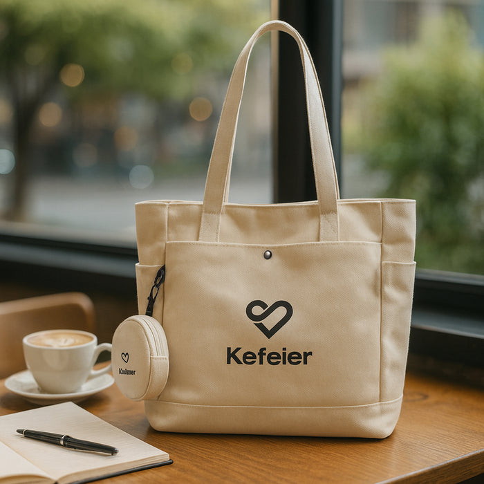 Casual Canvas Bag - Custom Promotional Product
