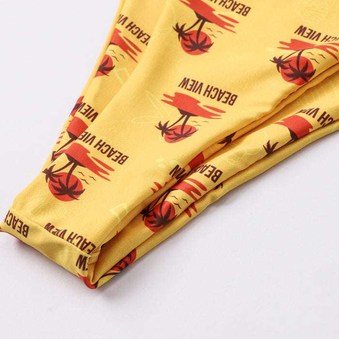 Women���s Polyester Spandex Sublimated Bikini top & bottom - Custom Promotional Product