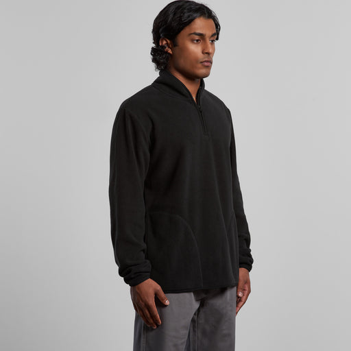 Recycled Polyester Microfleece Half Zip Crew - Custom Promotional Product