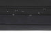 Resi Plus GRS Recycled Tech Pouch 1L - A black tech pouch featuring a textured zipper with beads of water on its surface. It has a logo.