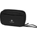Resi Plus GRS Recycled Tech Pouch 1L - A black tech pouch with a zippered compartment and an exterior pocket. It features a logo on the front.