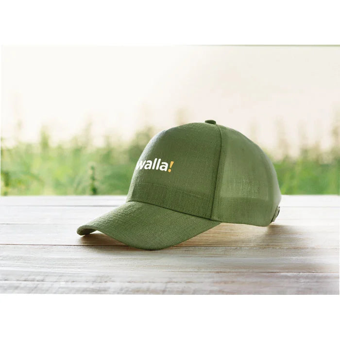 100% Hemp Cap - Custom Promotional Product