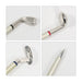 Golf Pen Gift Set - A golf-themed pen gift set featuring a silver club-shaped pen with coloured accents: red and blue details.