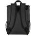 Tundra GRS RPET Picnic Cooler Backpack w/ Cutlery Set 20L - A dark grey backpack with adjustable straps and mesh side pockets, designed as a cooler bag.