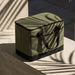 Chill Out 2.0 36 Can Cooler - 20L - A cooler bag in olive green with black detailing, featuring two handles and a rectangular shape.