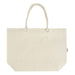 Florida GRS Recycled Beach Tote Bag - A large, light-coloured tote bag with rope handles and a branded tag.