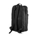 Rime Backpack - A black backpack featuring padded straps and exterior pockets, with a brand logo present.