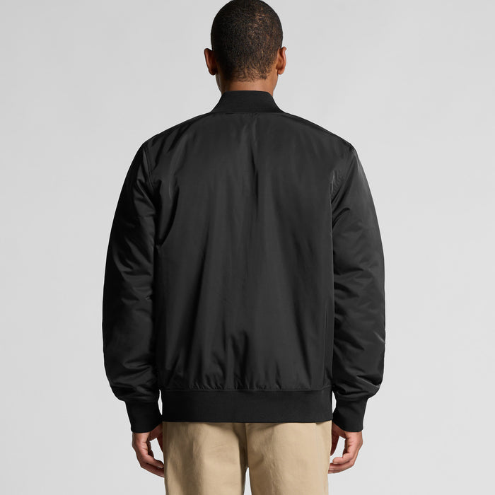 Recycled Polyester College Bomber Jacket - Custom Promotional Product