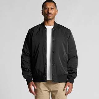 Recycled Polyester College Bomber Jacket - Custom Promotional Product