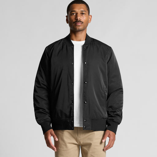 Recycled Polyester College Bomber Jacket - Custom Promotional Product