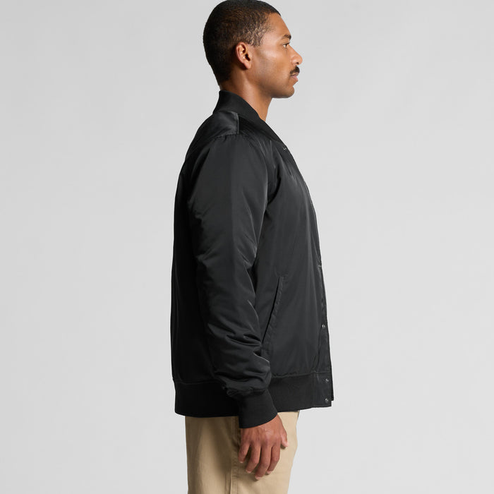 Recycled Polyester College Bomber Jacket - Custom Promotional Product