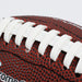 Mini Promotional American Football - A mini promotional American football in red and white, featuring textured detailing and a logo.
