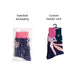 Crew Custom Pattern Woven Socks - Custom Promotional Product