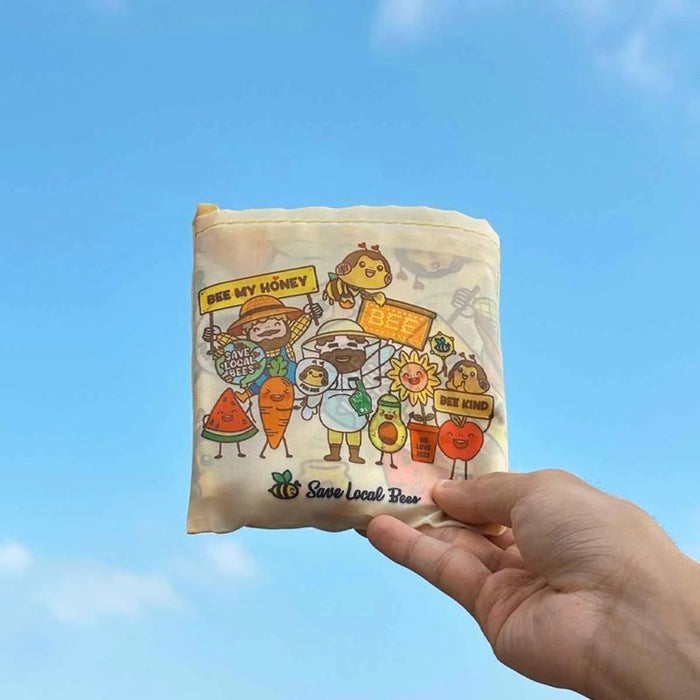 Polyester Foldable Shopping Bags - Custom Promotional Product
