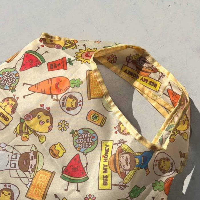 Polyester Foldable Shopping Bags - Custom Promotional Product