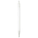 Spectrum Recycled Aluminium Ballpoint Pen - A ballpoint pen made of recycled aluminium, featuring a transparent barrel and a silver tip, with a logo.