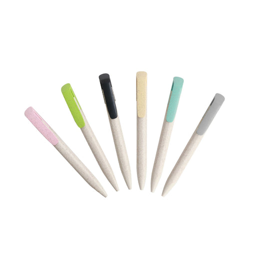 Wheat Straw Click Pen - Custom Promotional Product