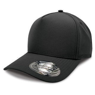 A-Frame Sport - A black cap with a curved brim, featuring a logo and a fitted design.