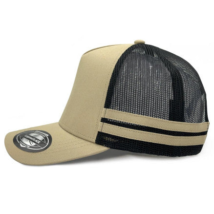 Express Striped Trucker - Custom Promotional Product