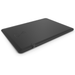 Wireless Charging Mouse Pad - A black wireless charging mouse pad with a logo, designed for charging compatible devices.