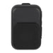 Clip Tune Magnetic Outdoor Bluetooth Speaker - A black Bluetooth speaker with a textured speaker grille and a smooth surface on the top, featuring a logo.