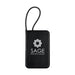 Eclipse Magnetic Power Bank 10000mAh - A black power bank with a textured surface and a braided strap, featuring a logo on the front.