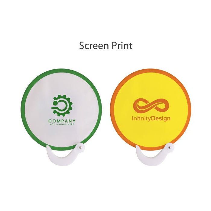 Foldable Polyester Fans - Custom Promotional Product