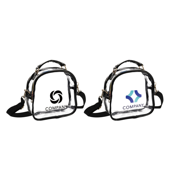 PVC Clear Waterproof Crossbody Bag - Custom Promotional Product