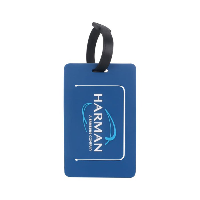 Custom Shaped PVC Luggage Tag - Custom Promotional Product