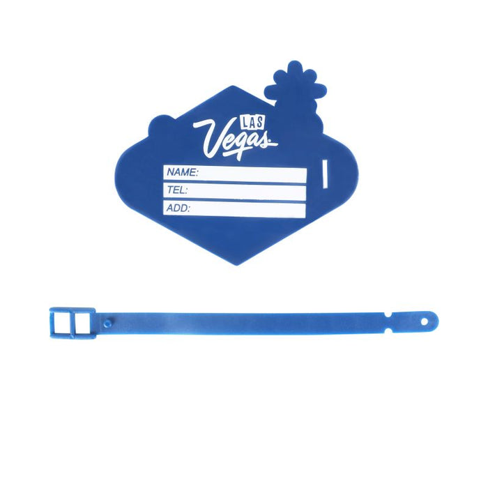 Custom Shaped PVC Luggage Tag - Custom Promotional Product