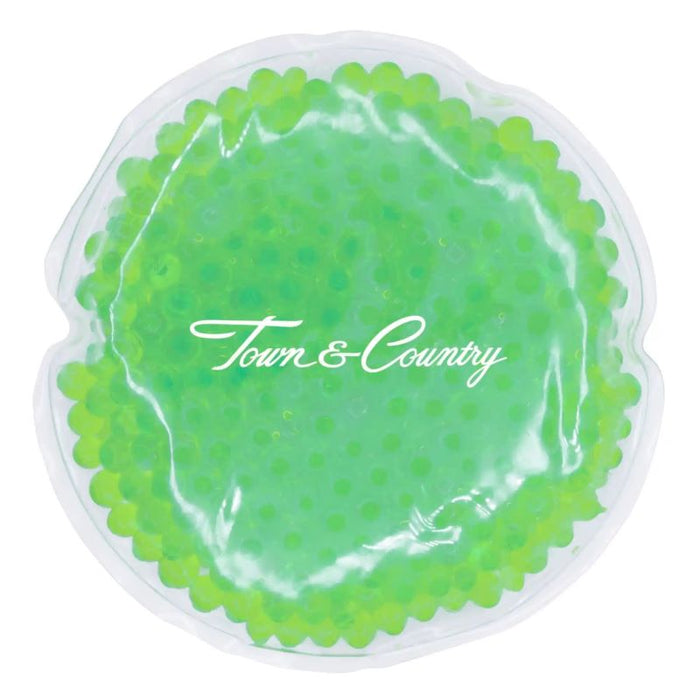 Round Gel Beads Cold/Hot Pack - Custom Promotional Product