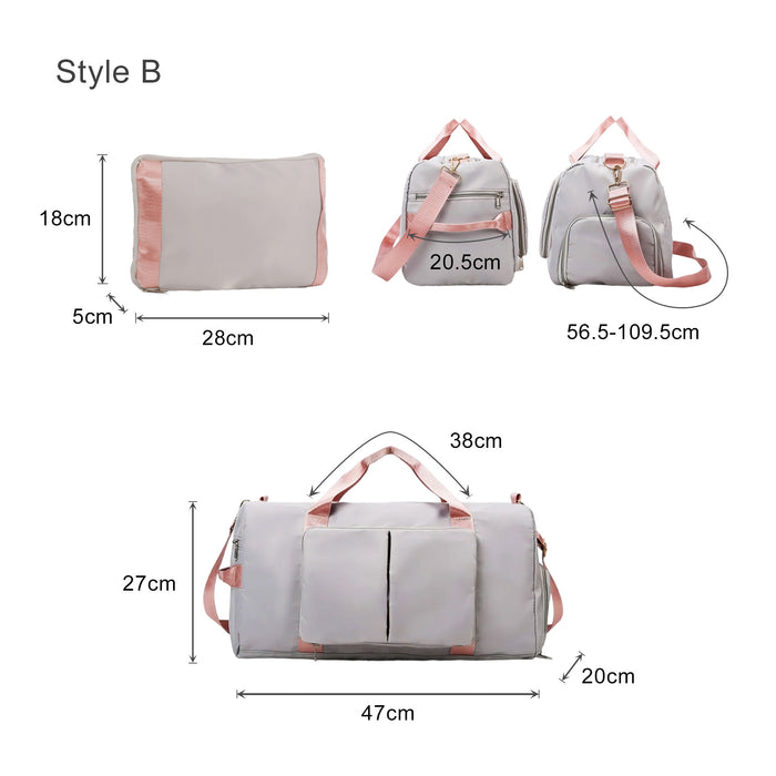 Foldable Sports Duffle Bag - Custom Promotional Product