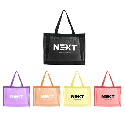Transparent Mesh Totes Bags - Custom Promotional Product
